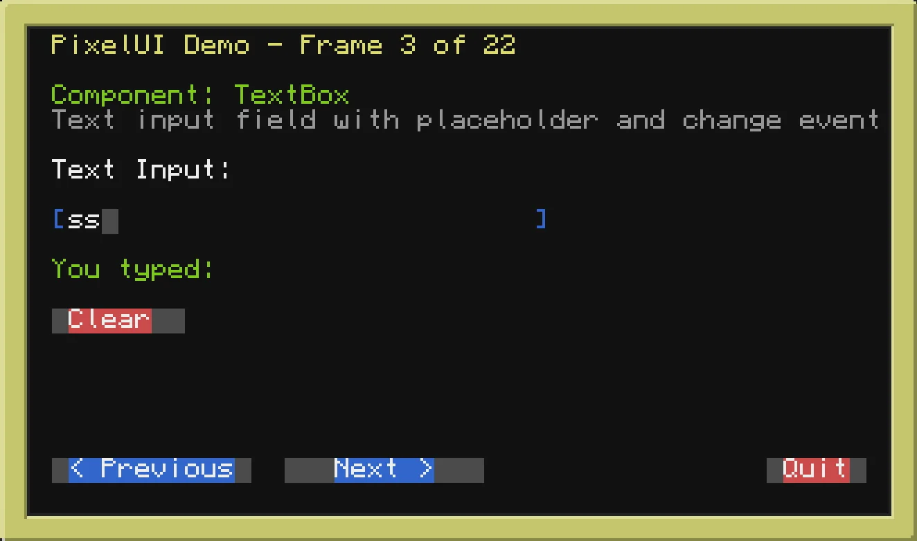 project screenshot