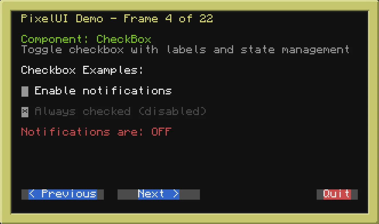 project screenshot