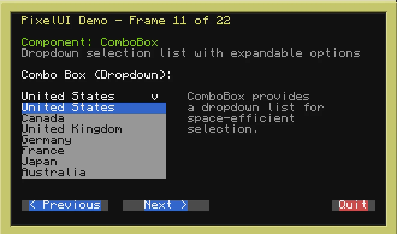 project screenshot