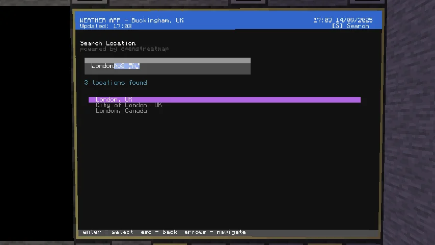 project screenshot