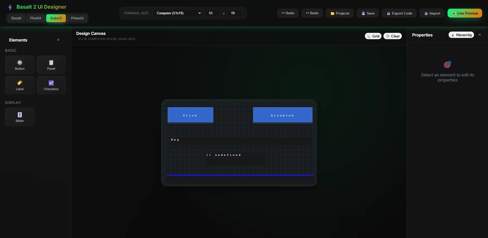 project screenshot