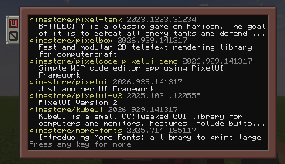 project screenshot