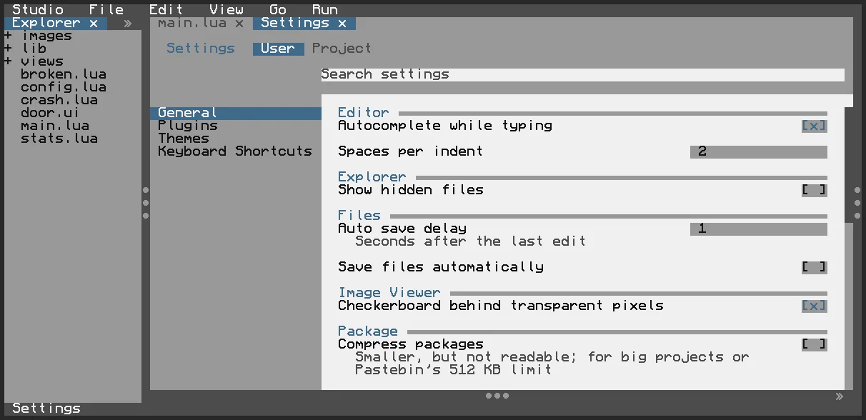 project screenshot