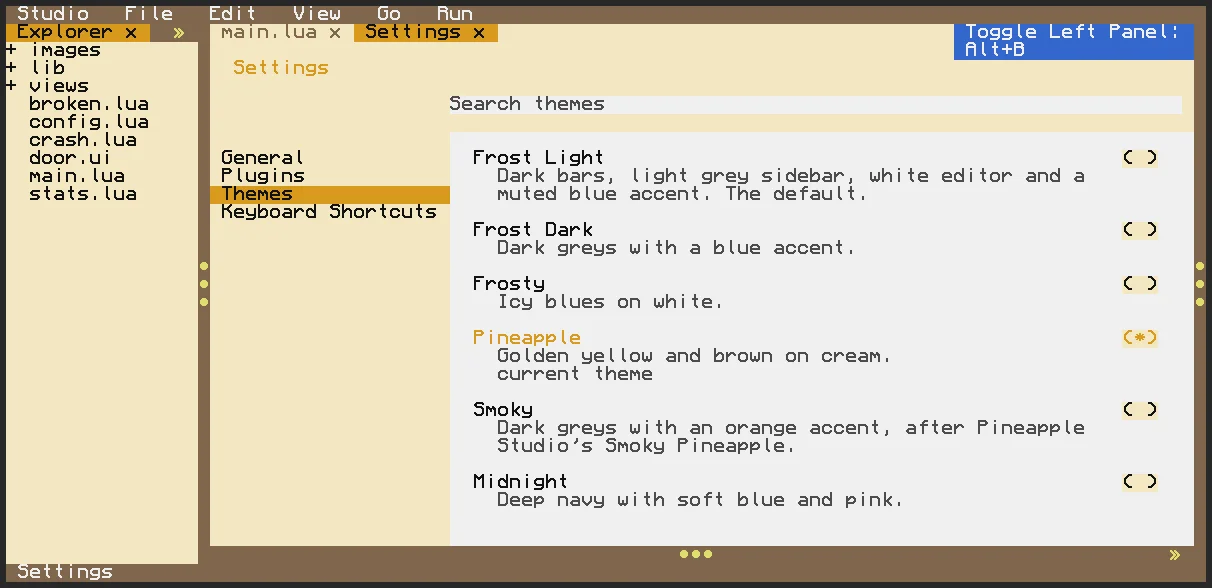 project screenshot