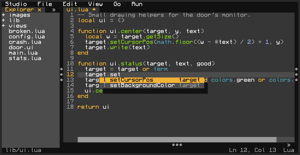 project screenshot
